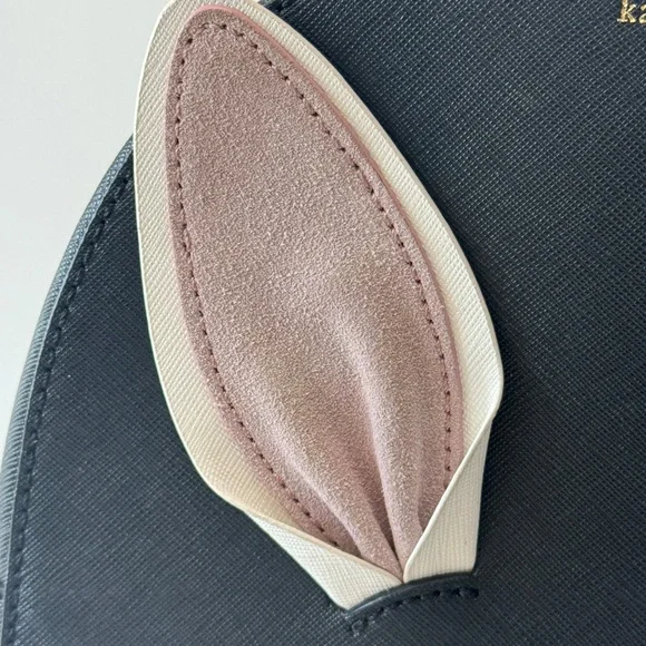 Kate Spade Hop To It Rabbit Sammi - Bunny Backpack PLUS Matching Passport Book - Picture 5 of 12